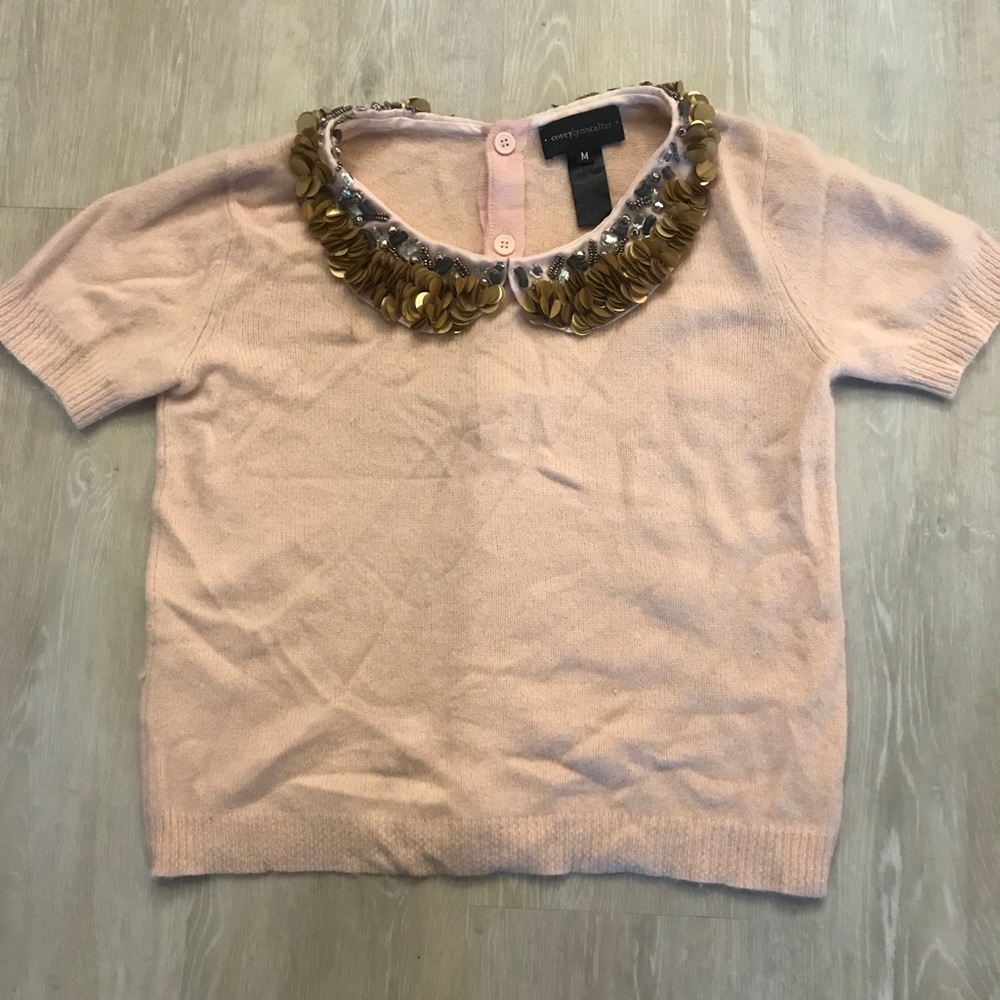 Collared shirt from Anthropologie.